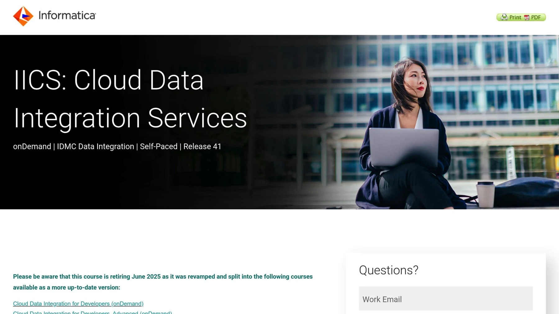 Informatica Intelligent Cloud Services