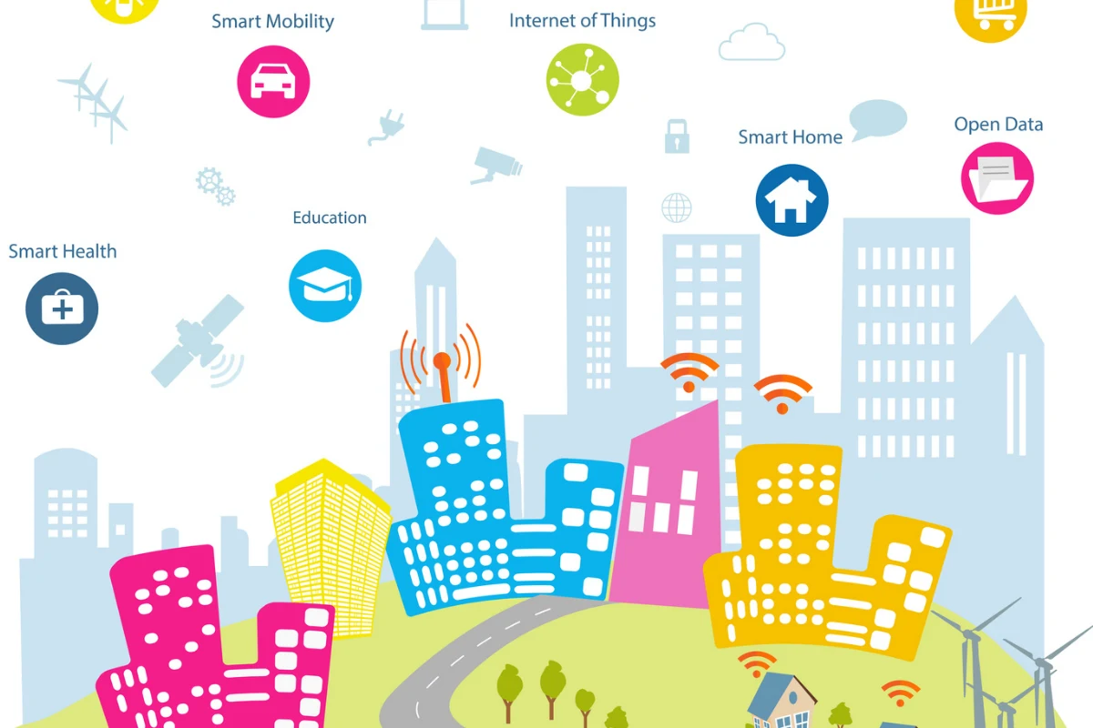 smart city technology illustration