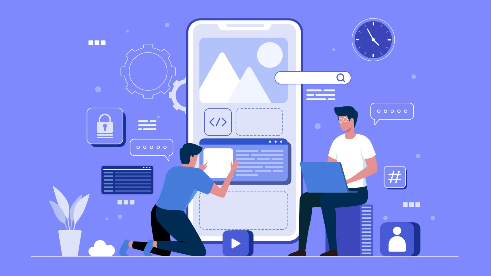Hero image for app development process