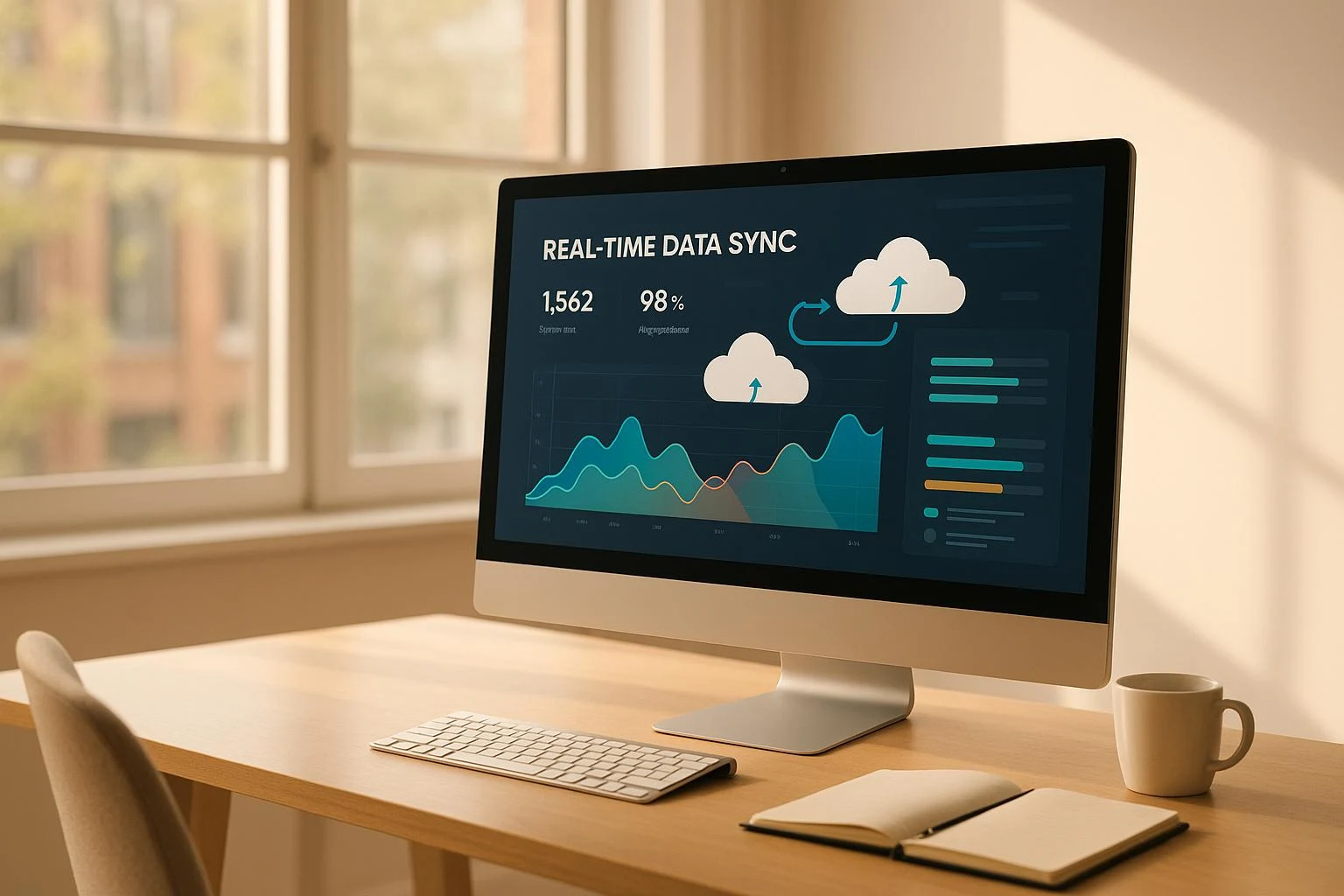 Real-time cloud data synchronization architecture