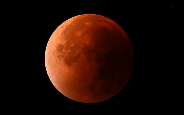 Look back at supermoon illustration