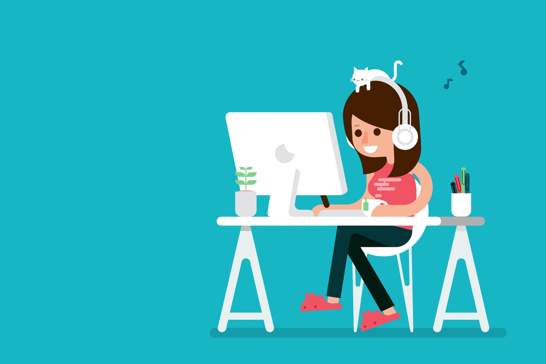 Hybrid native app development illustration