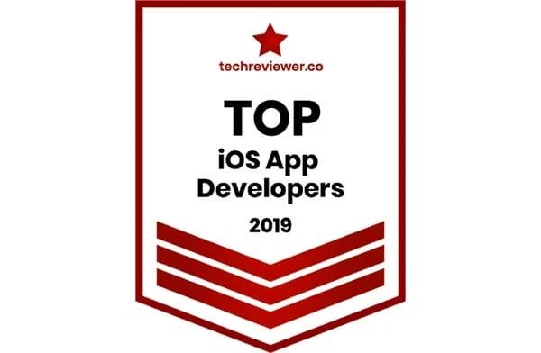 techreviewer top ios app developer 2019 badge