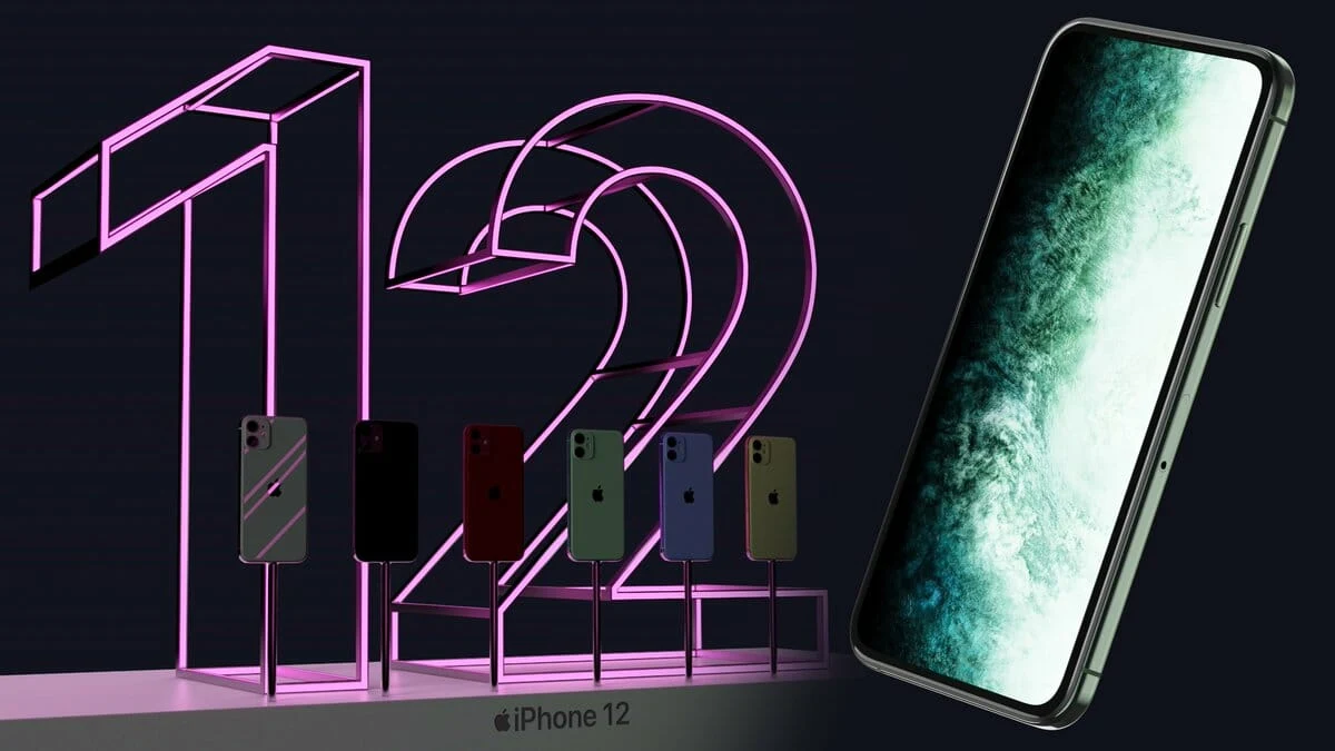 New iphone 12 worth illustration