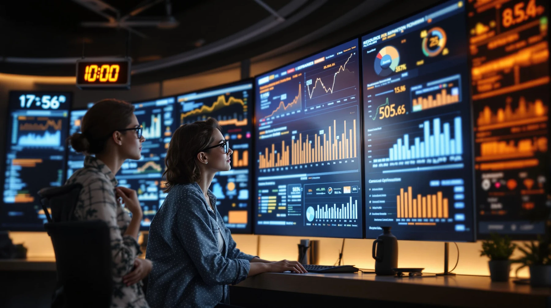 Real time monitoring improves illustration