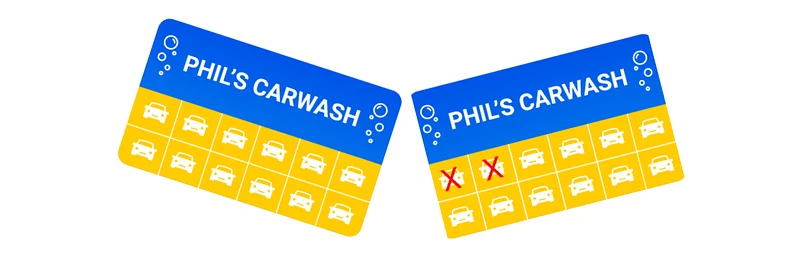 car wash loyalty cards