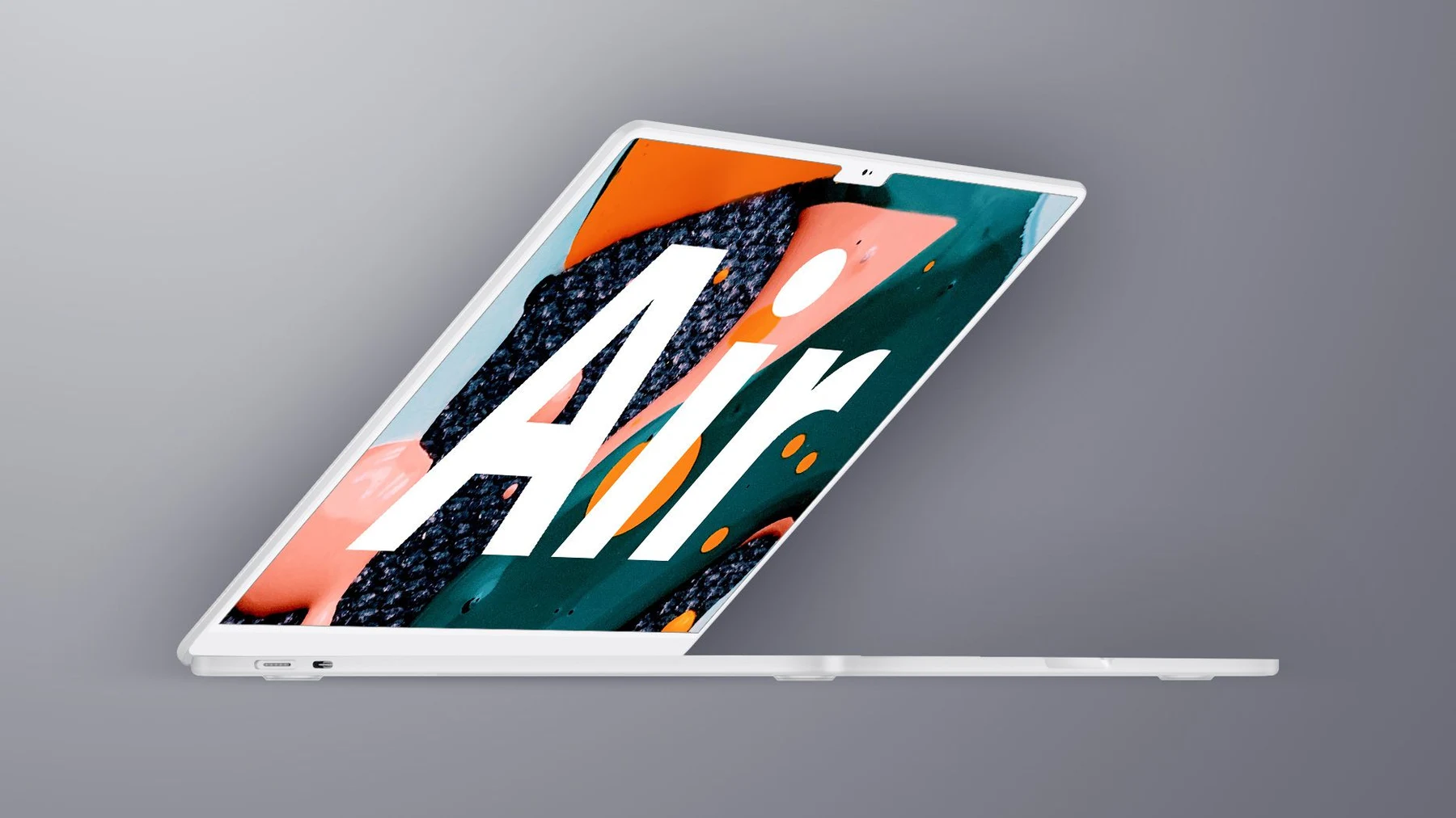 MacBook Air 2022 render