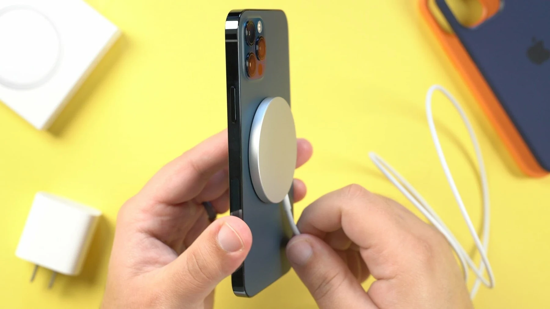 Wireless charging feature on iPhones