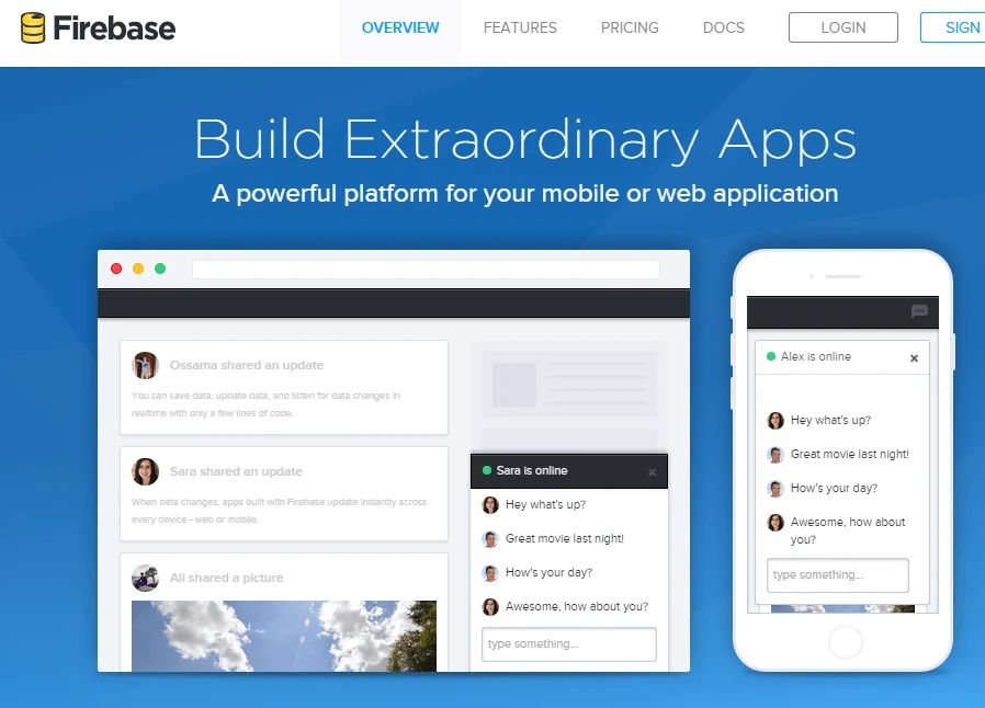 New live chat website illustration