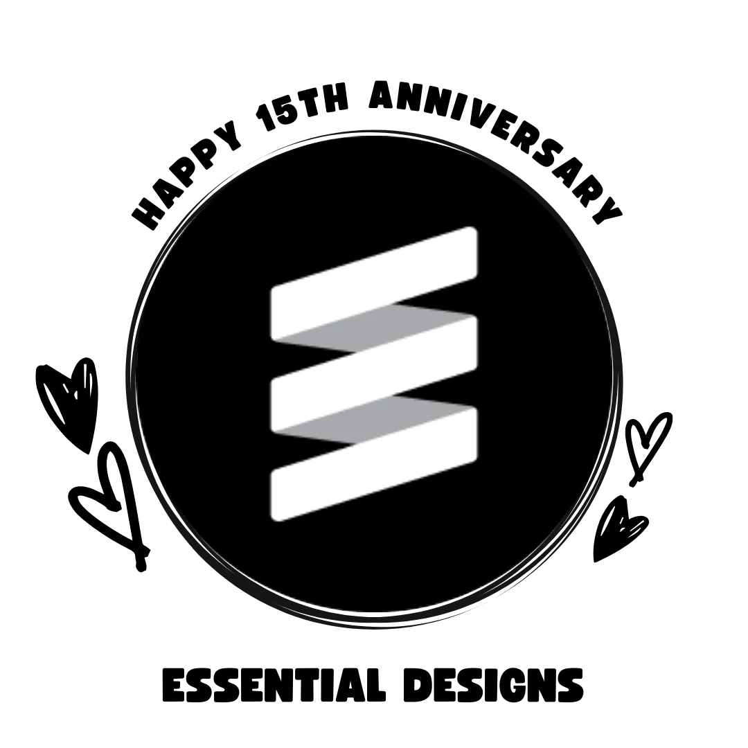 Essential designs 15th anniversary illustration