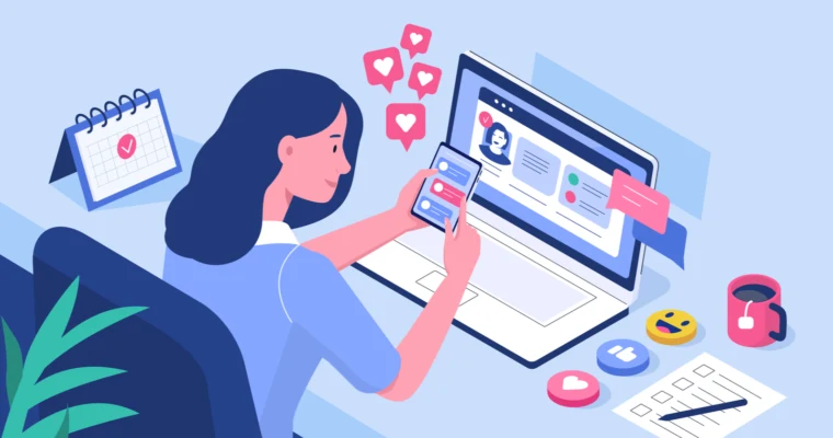Social media profile management