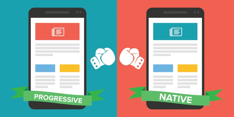 Progressive web apps illustration