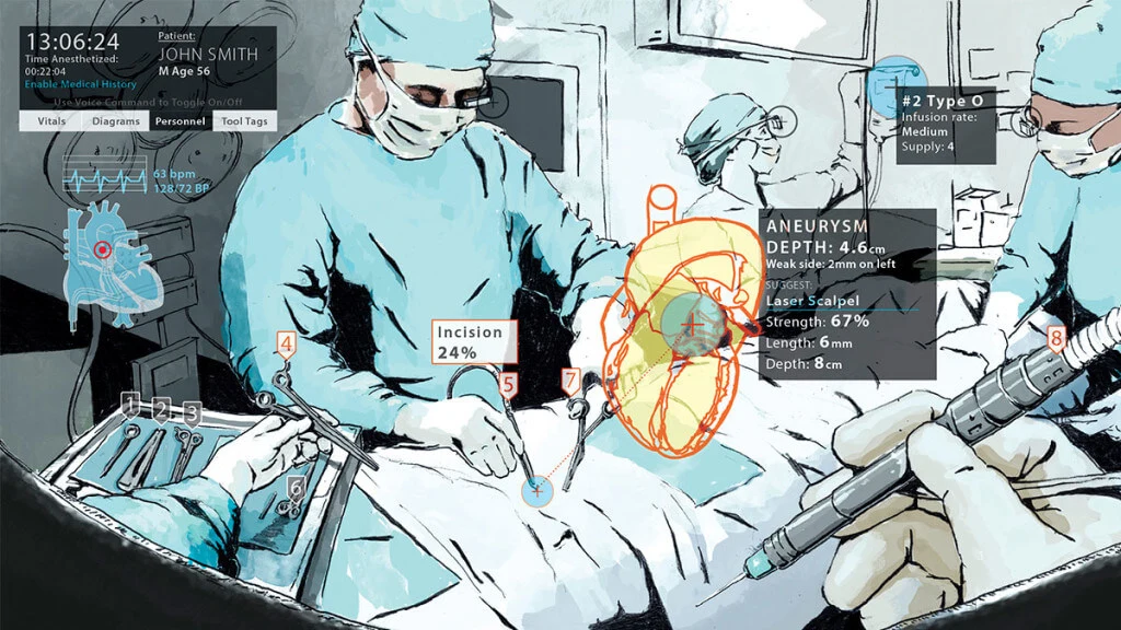  software companies AR for healthcare