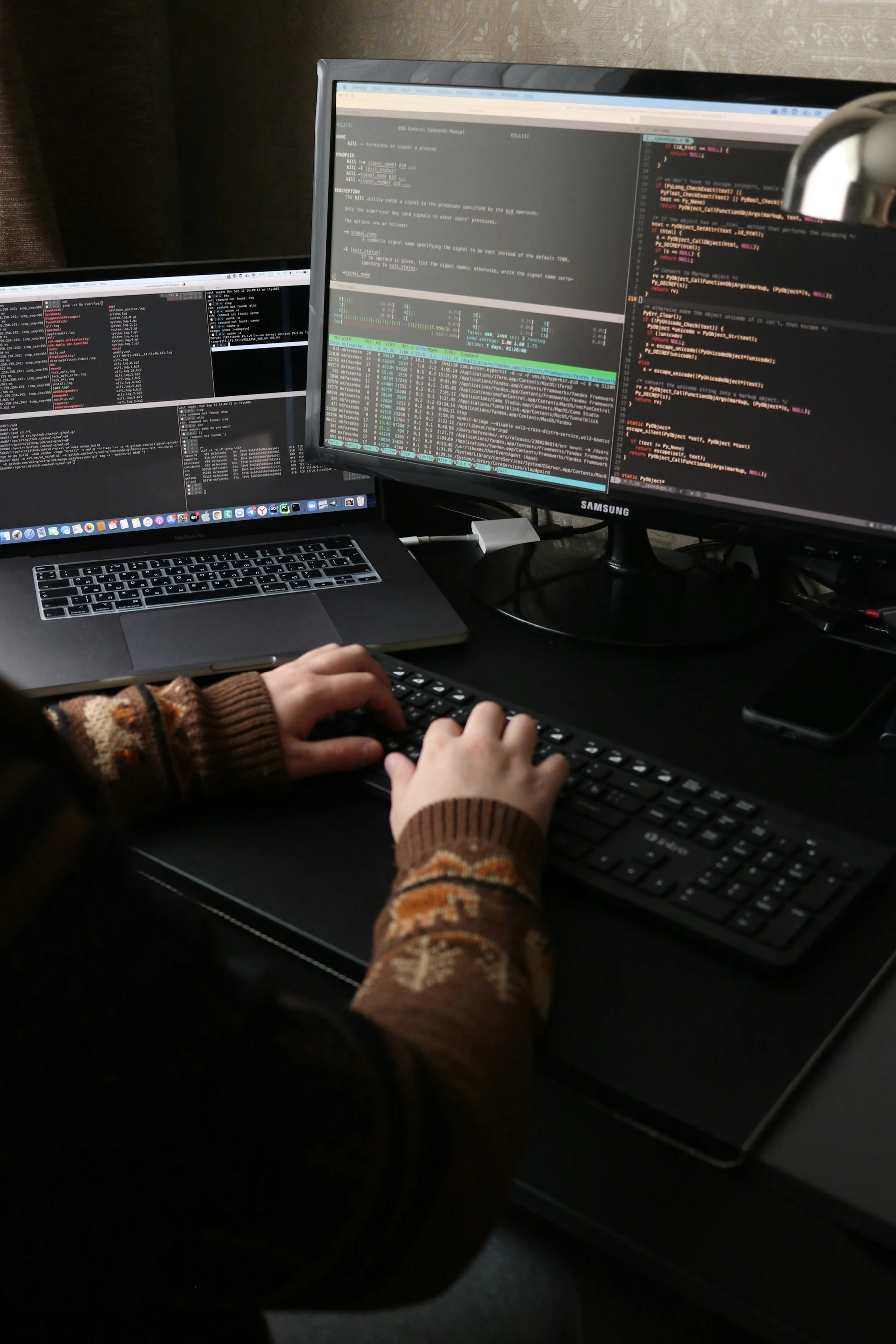 Software development company illustration