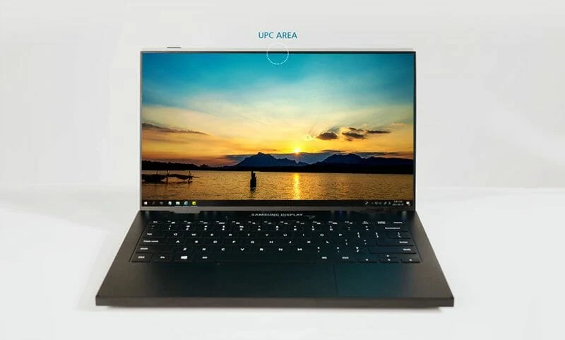 modern laptop display design