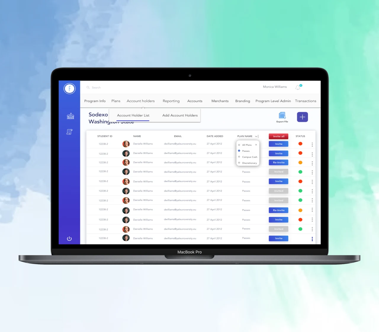 Foundry 2 app screen
