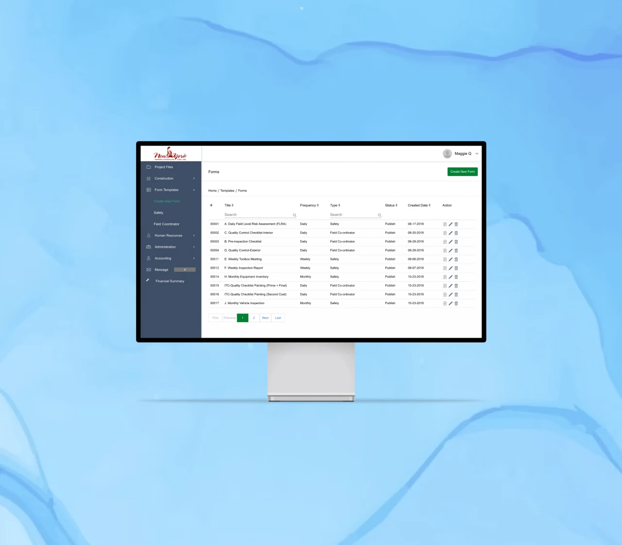 Nypc app screen
